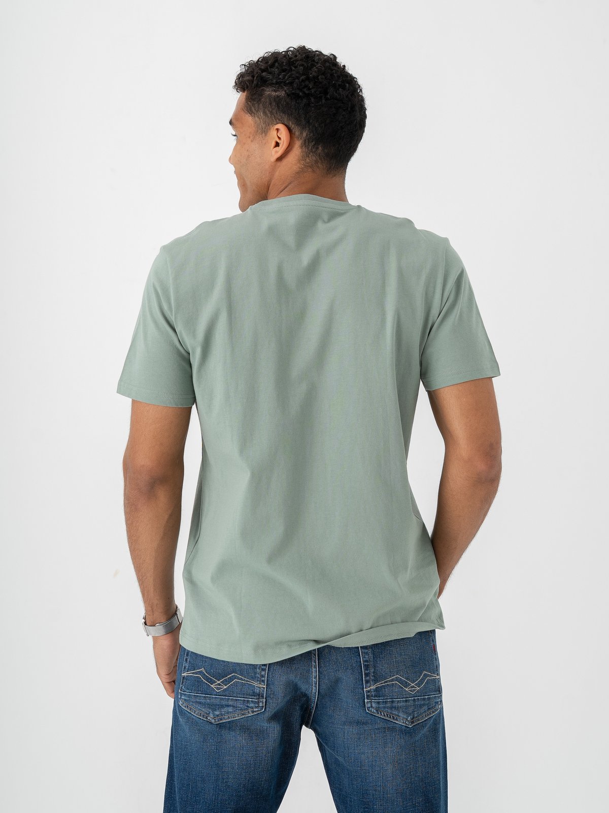 Lee Short Sleeve Patch Logo Tee Desert Sage