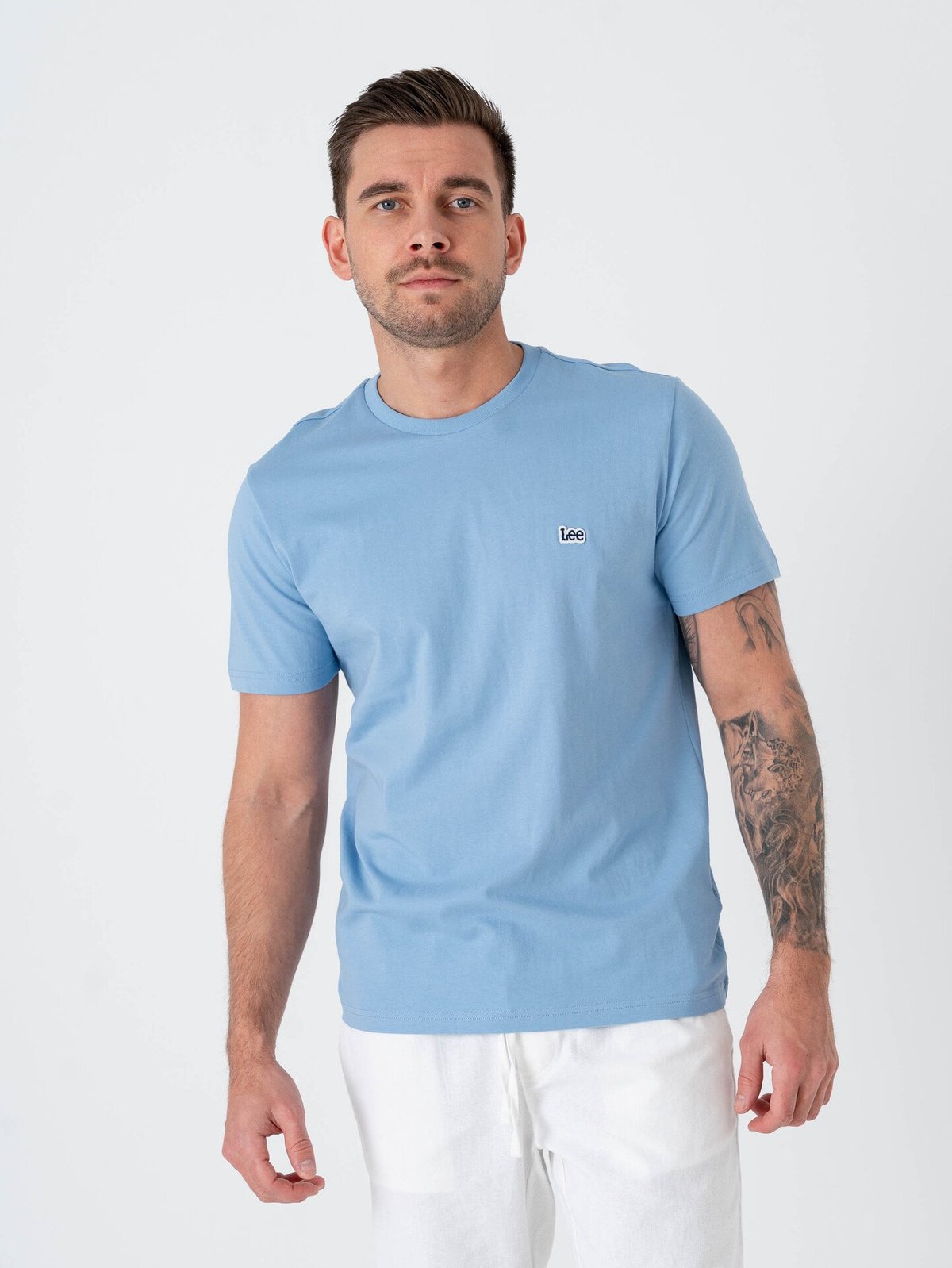 Lee Short Sleeve Patch Logo Tee Halogen