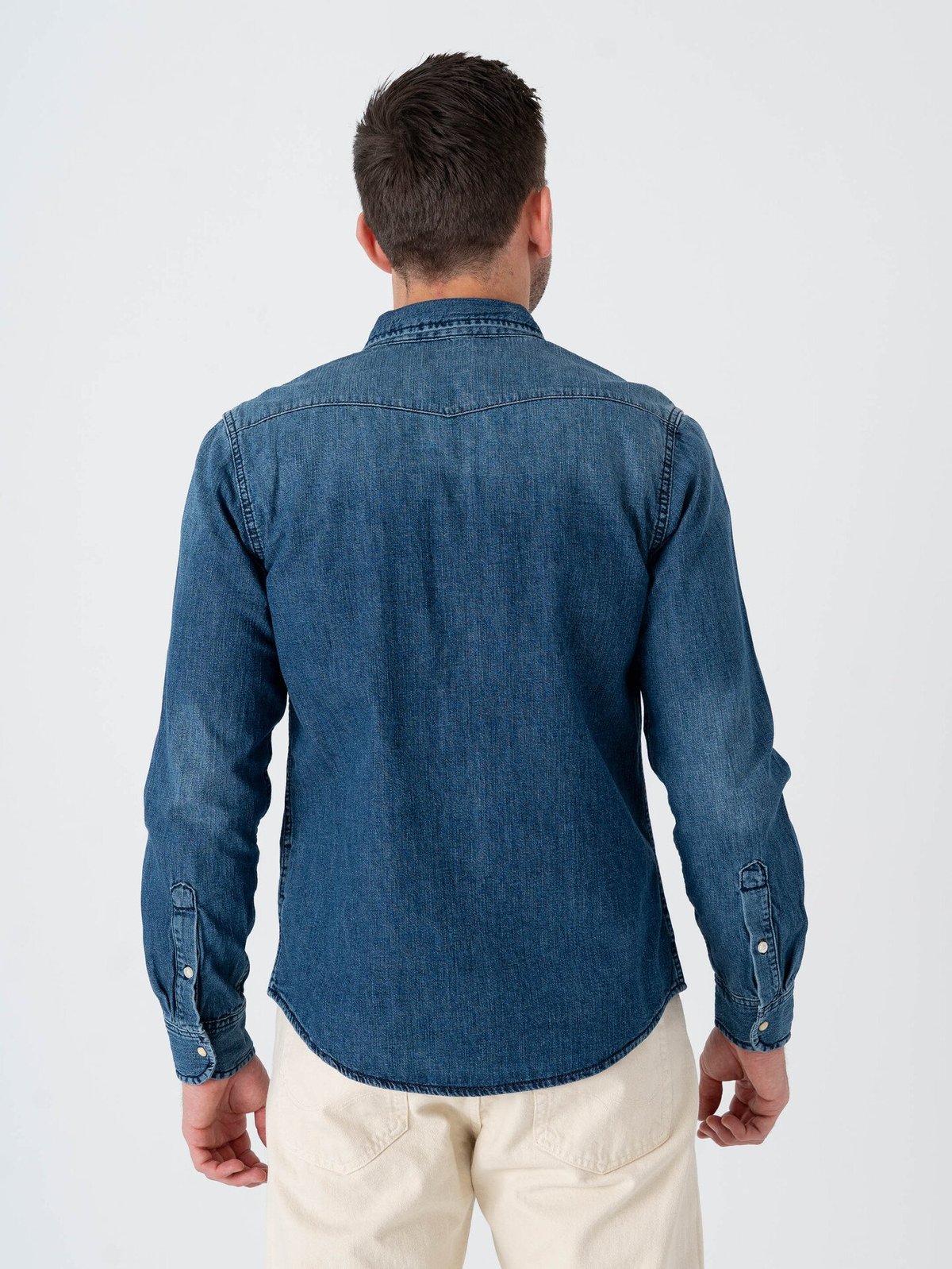 Lee Regular Western Shirt Blue