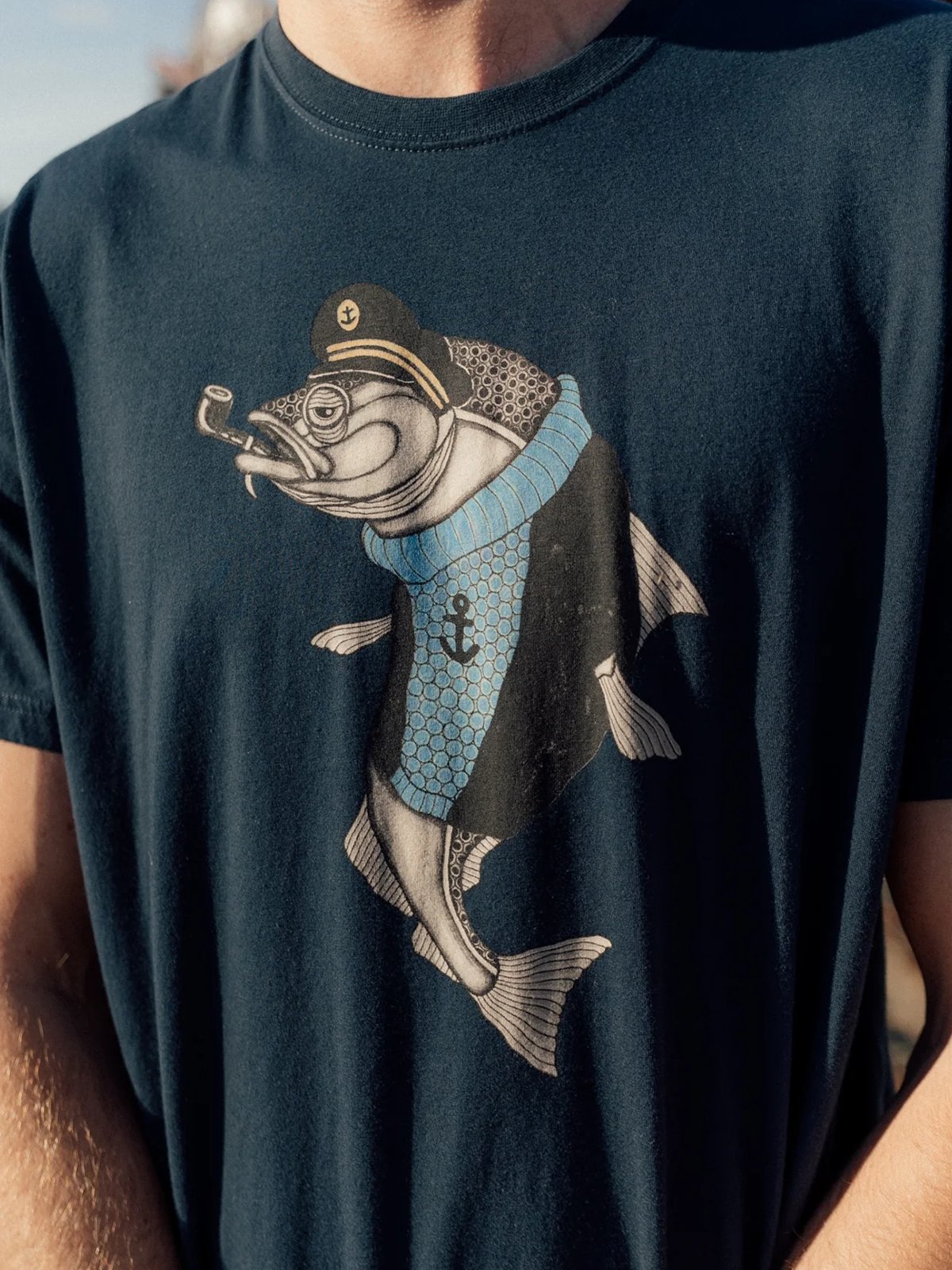 Lakor Haddock T-shirt Blueberry