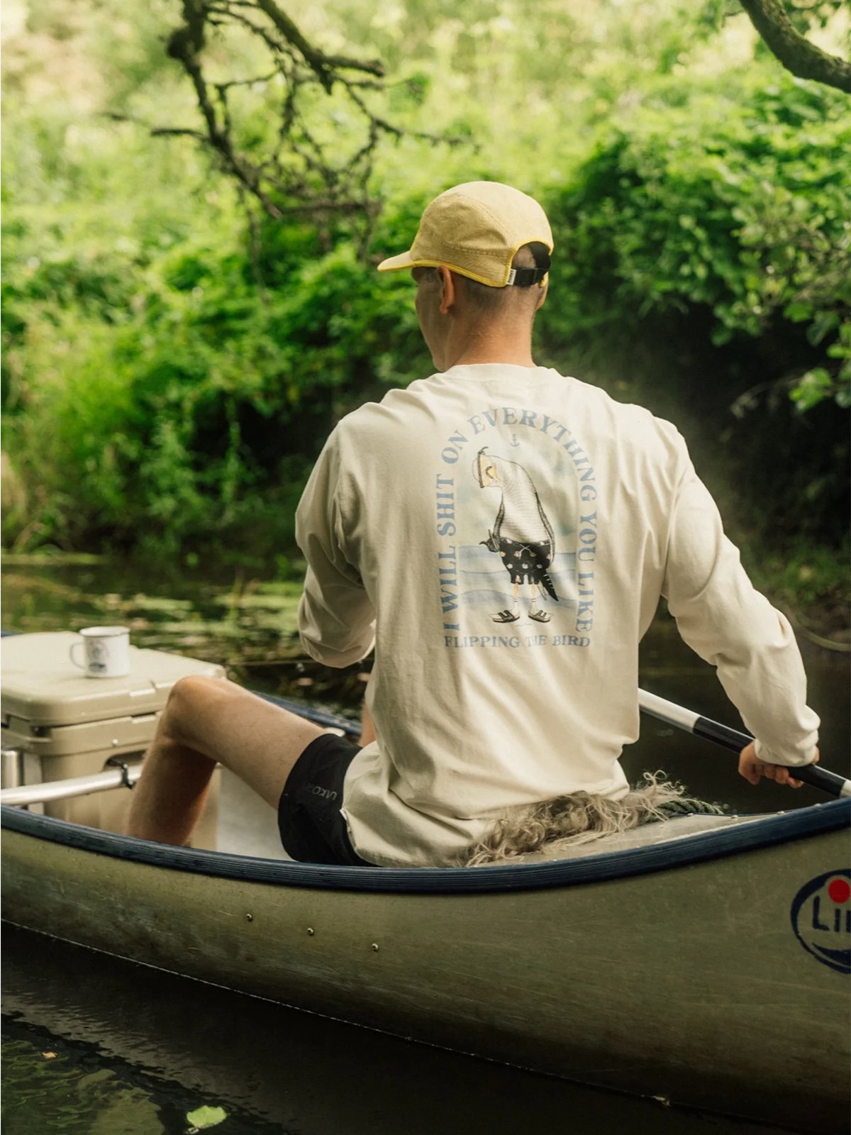 Lakor Back Flipping Boxfit LS T-shirt Rainy Day