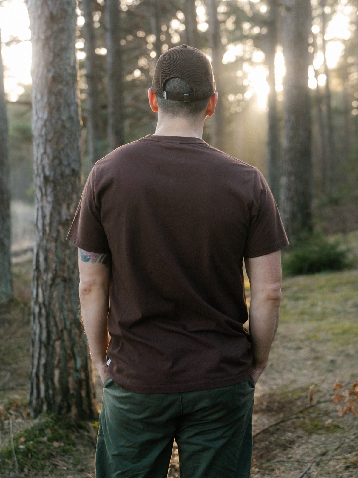 Lakor Lazy Lumber T-shirt Chicory Coffee