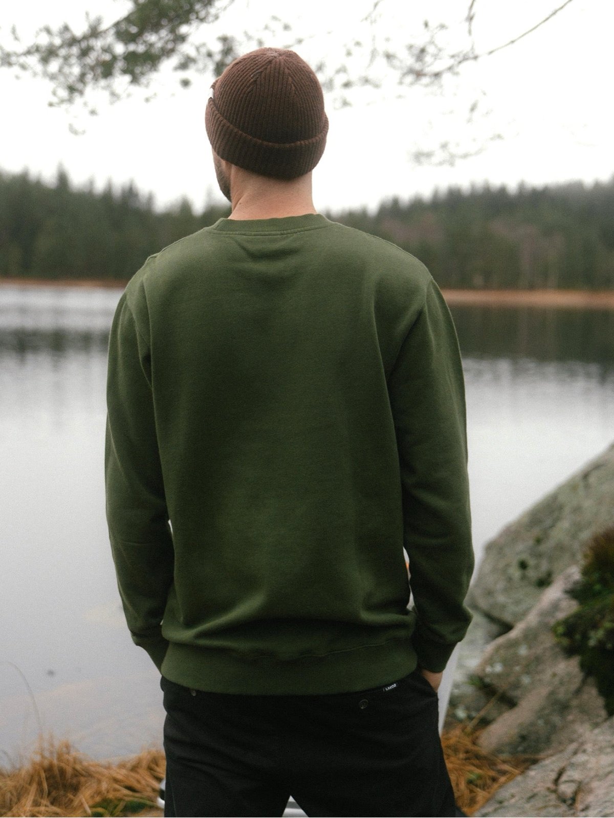 Lakor Lazy Lumber Crewneck Riffle Green