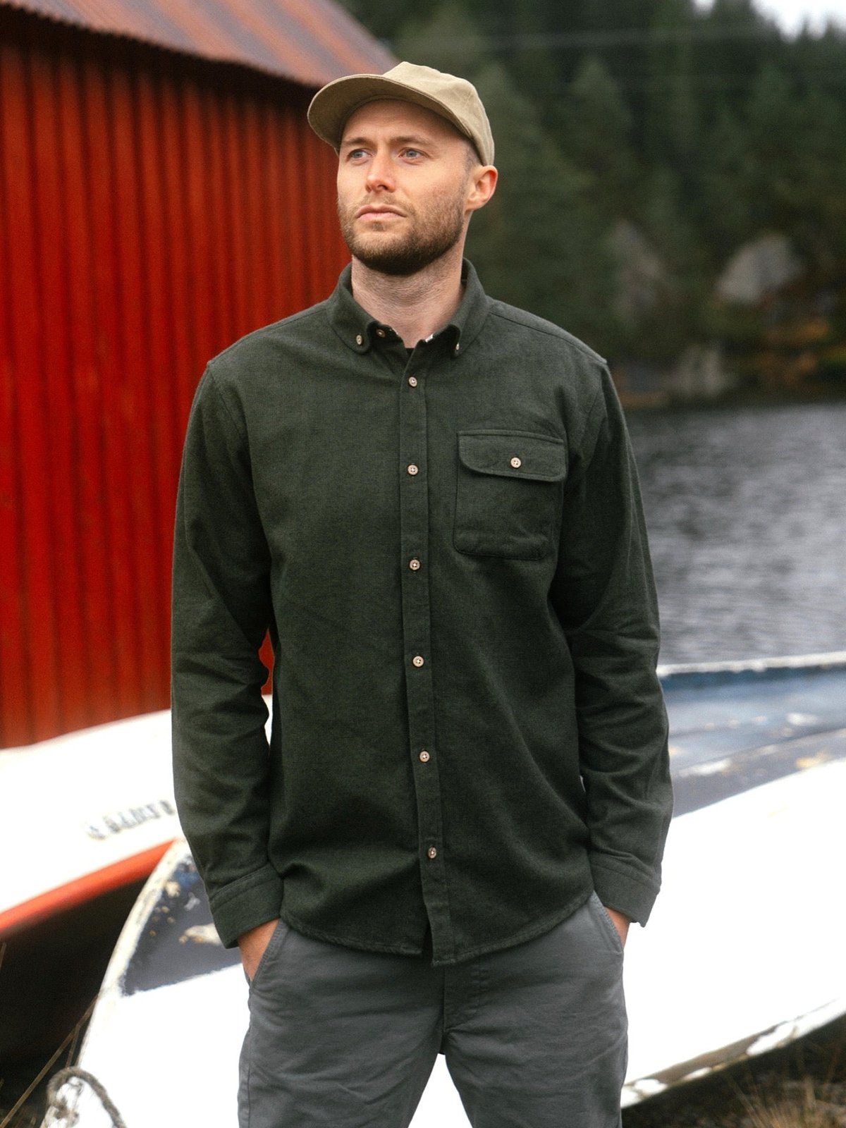 Lakor Moss Shirt Riffle Green