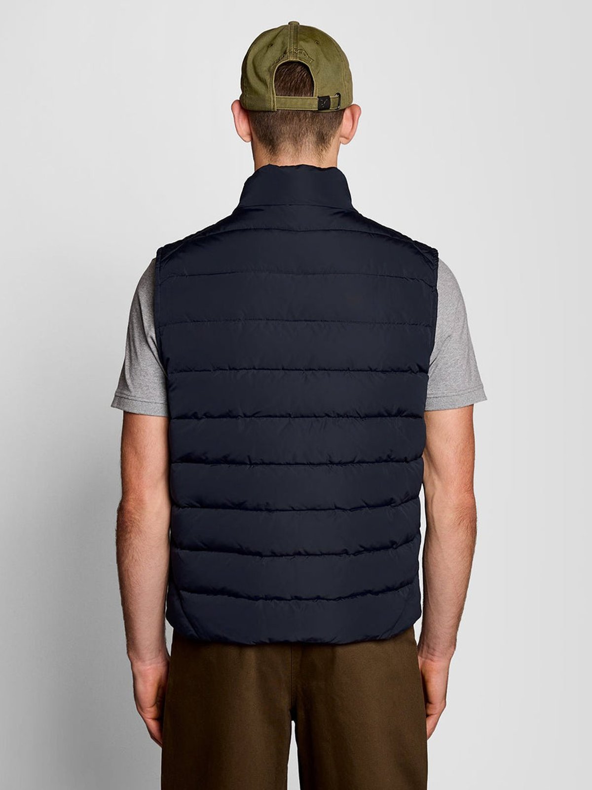 Lyle & Scott Quilted Gilet Dark Navy