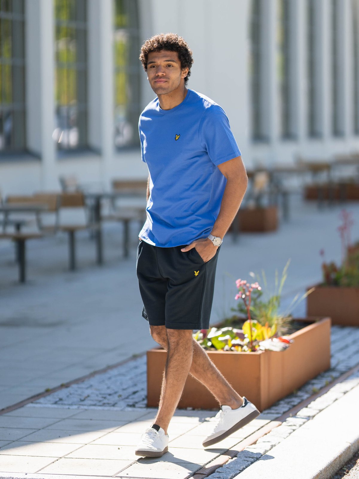 Lyle & Scott Sweat Shorts Dark Navy