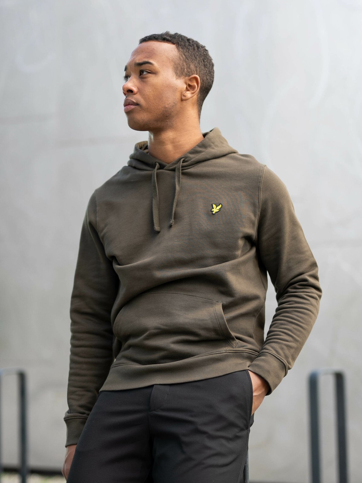 Lyle & Scott Pullover Hoodie Grønn