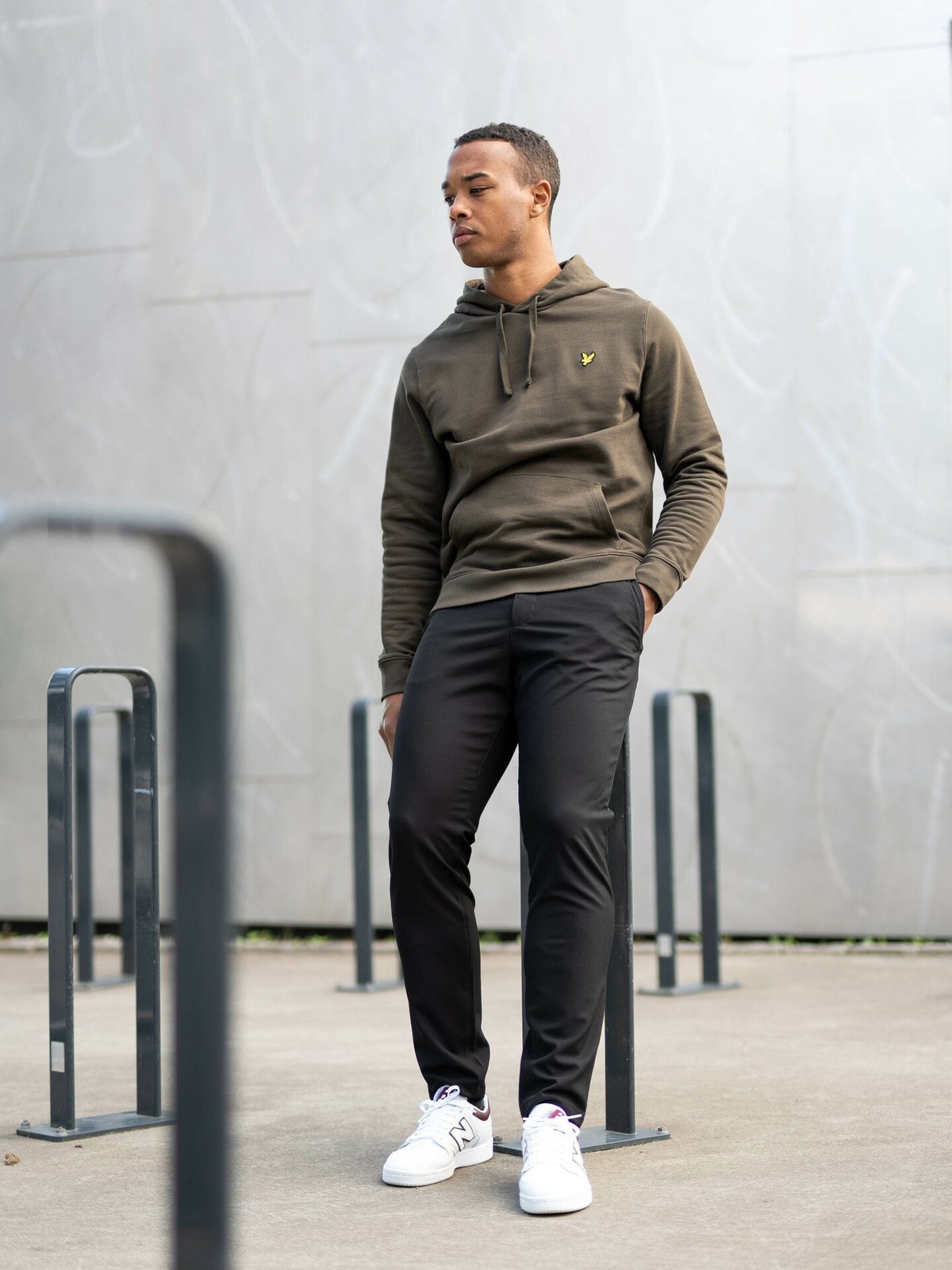 Lyle & Scott Pullover Hoodie Grønn
