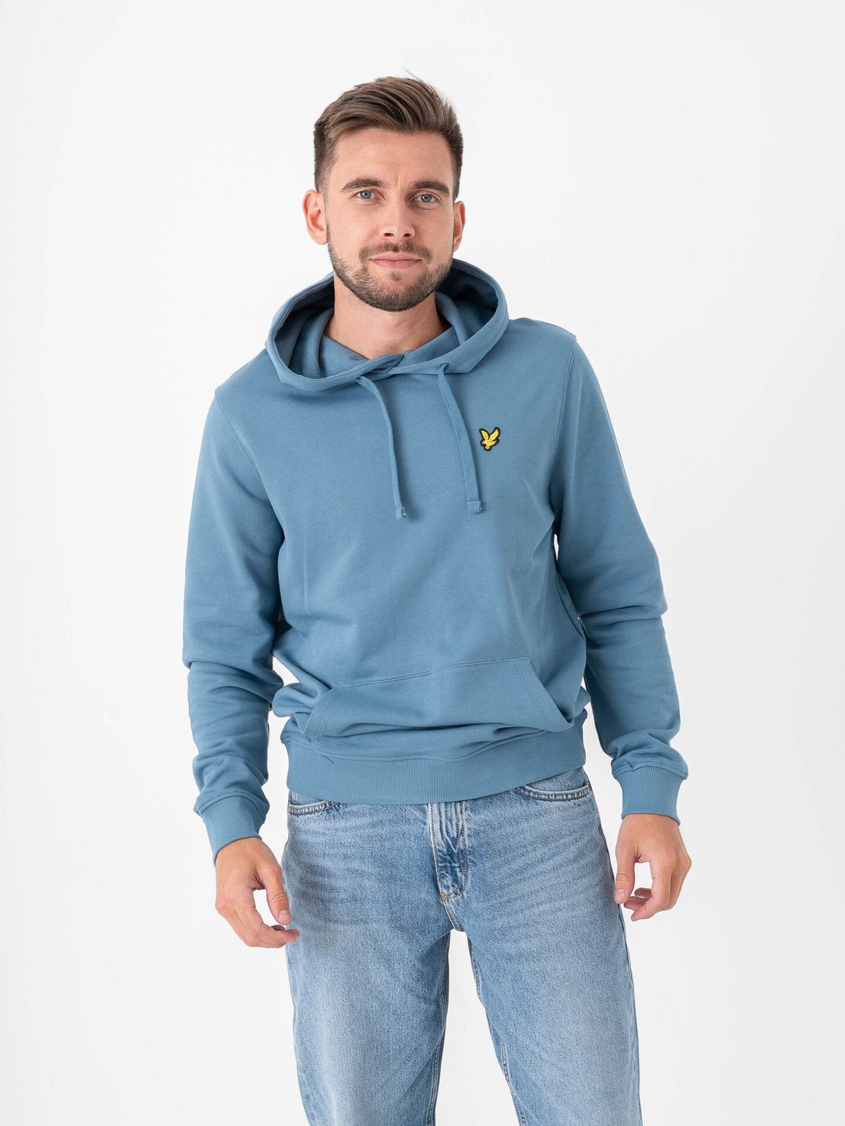 Lyle & Scott Pullover Hoodie Ocean Sky