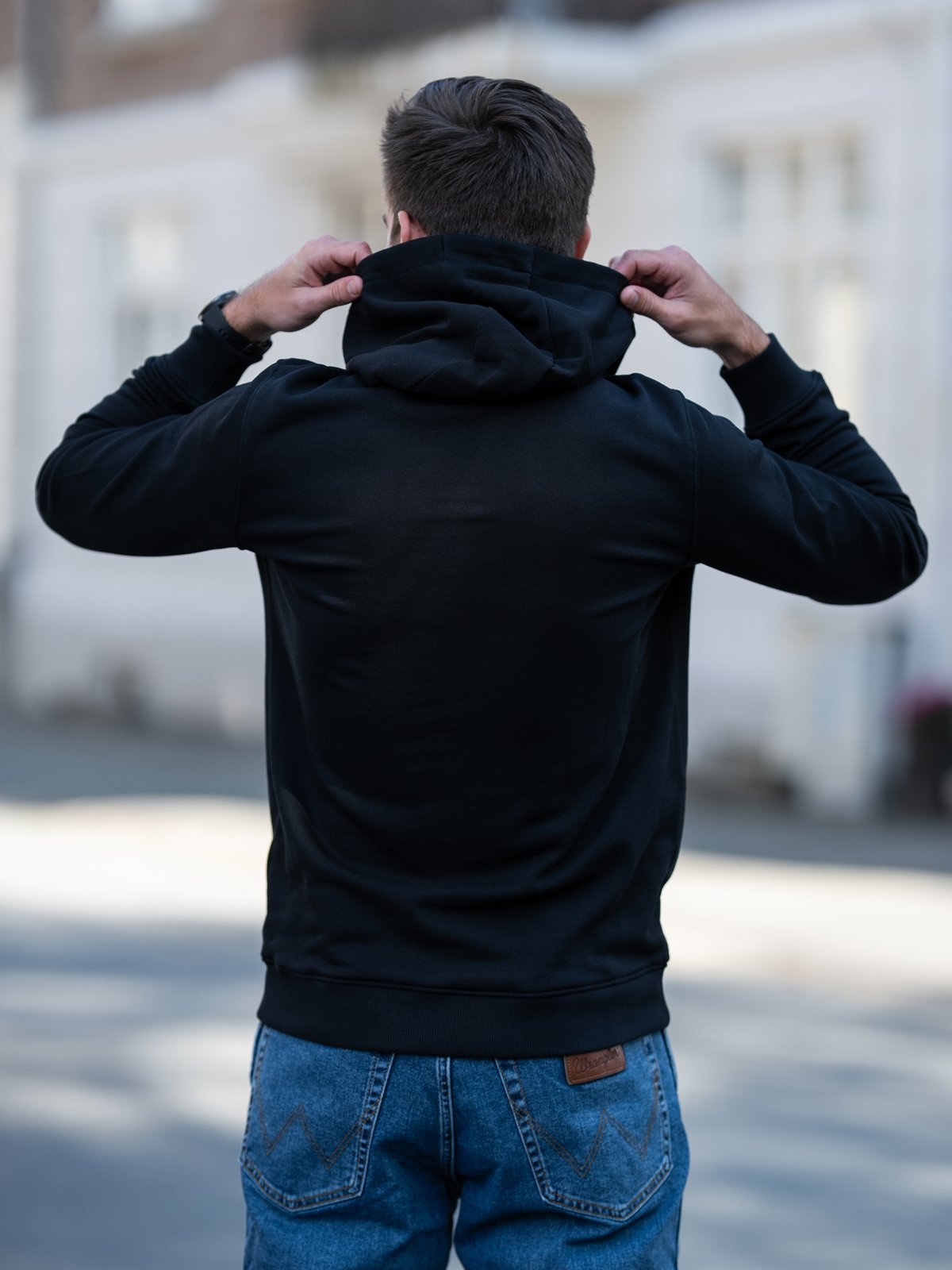 Lyle & Scott Pullover Hoodie Jet Black