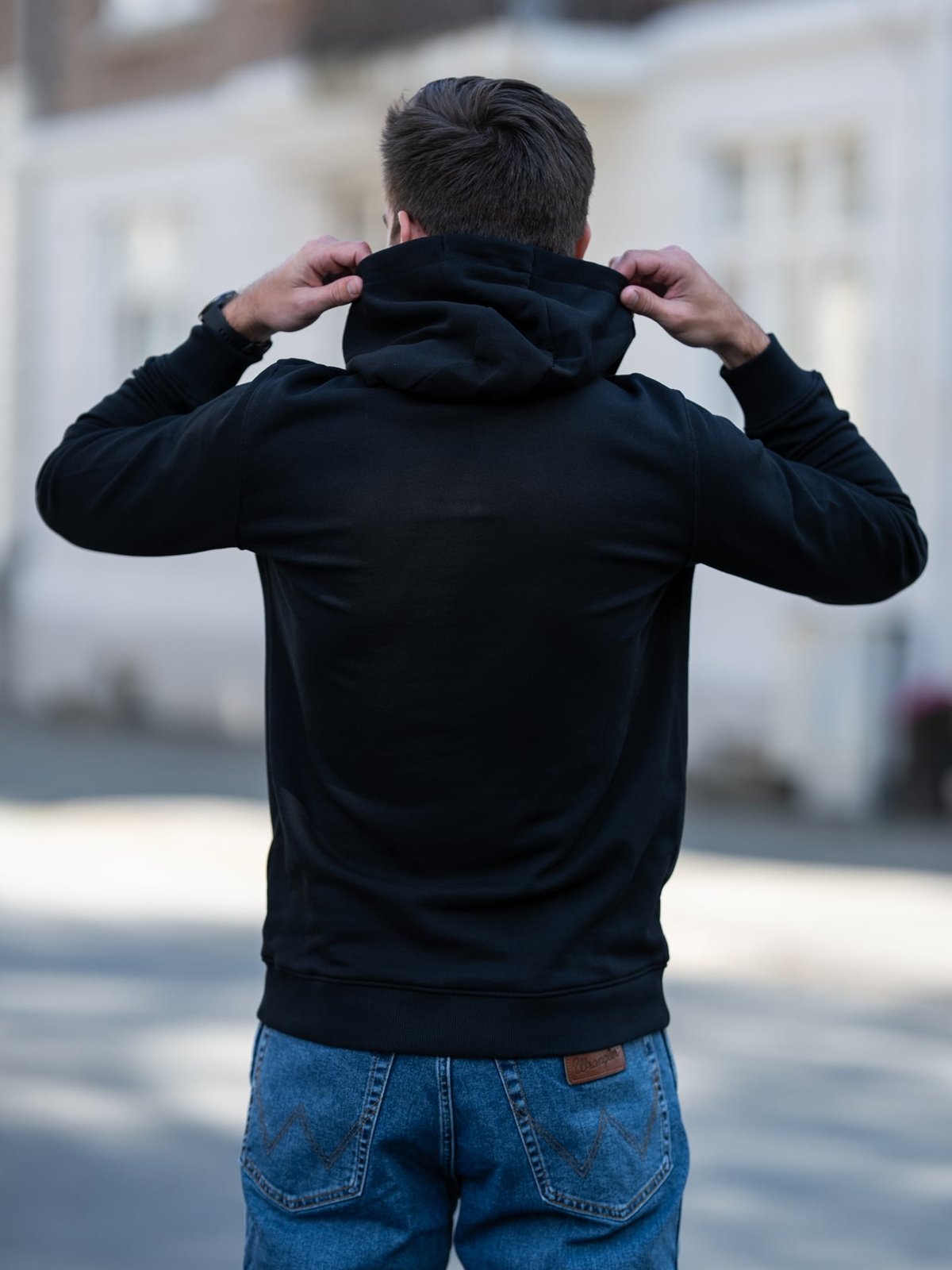 Lyle & Scott Pullover Hoodie Jet Black