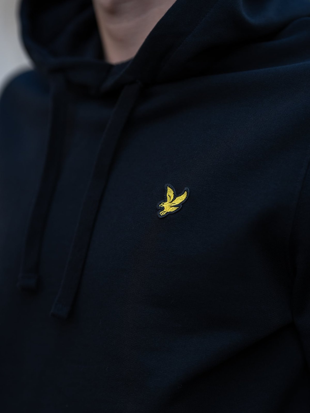 Lyle & Scott Pullover Hoodie Jet Black