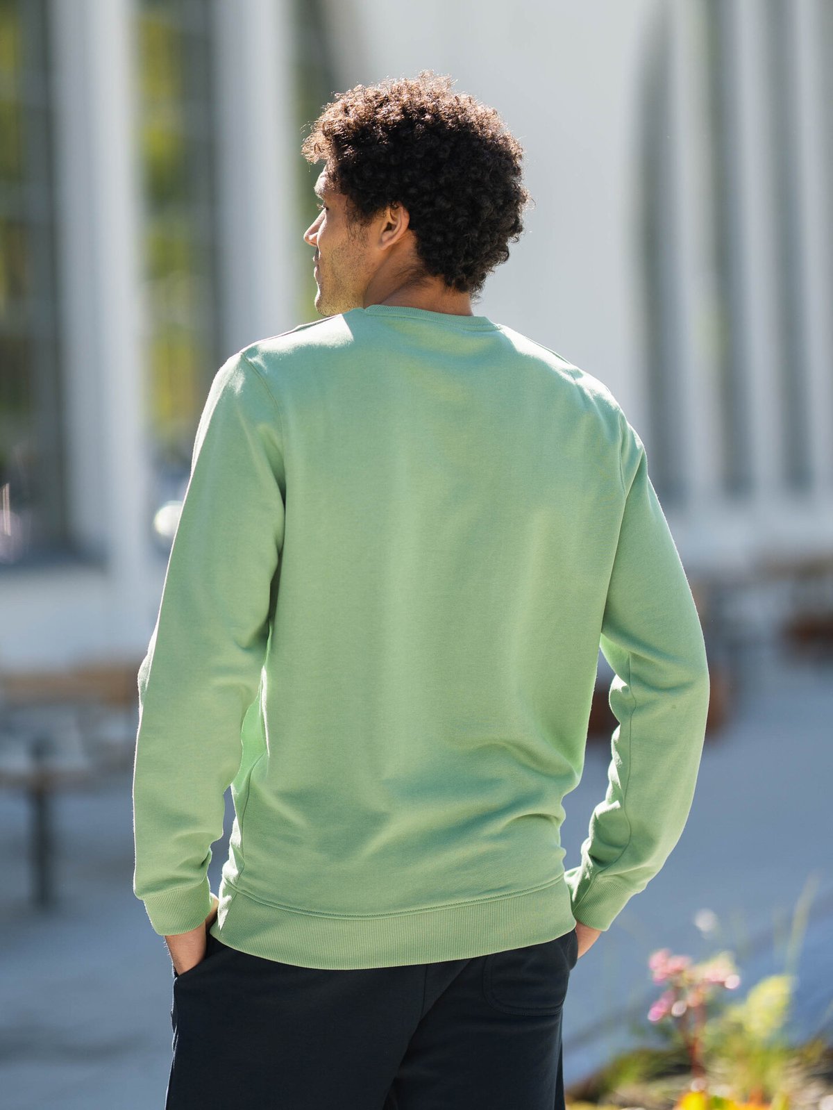 Lyle & Scott Crew Neck Sweatshirt Smoke Green