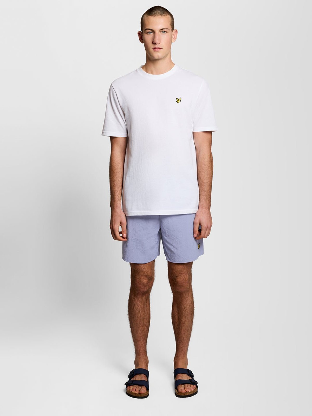 Lyle & Scott Plain Swim Short Bubble Blue