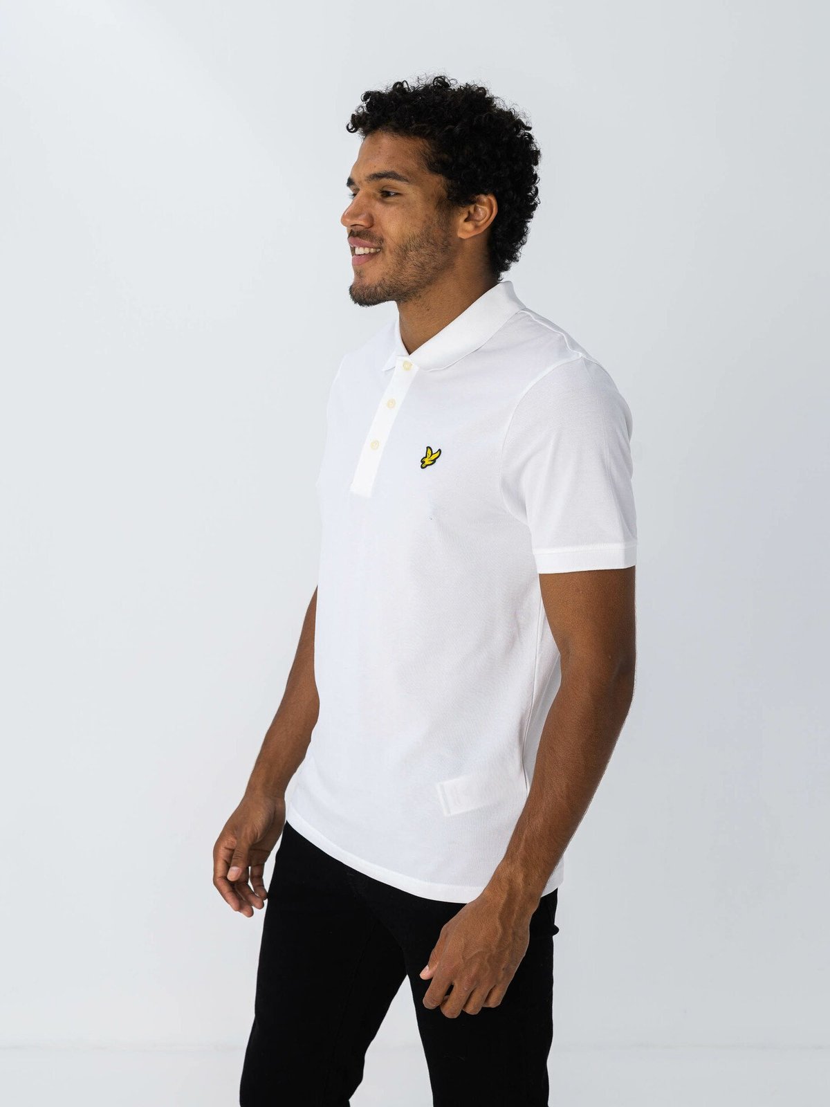 Lyle & Scott Plain Polo Shirt White
