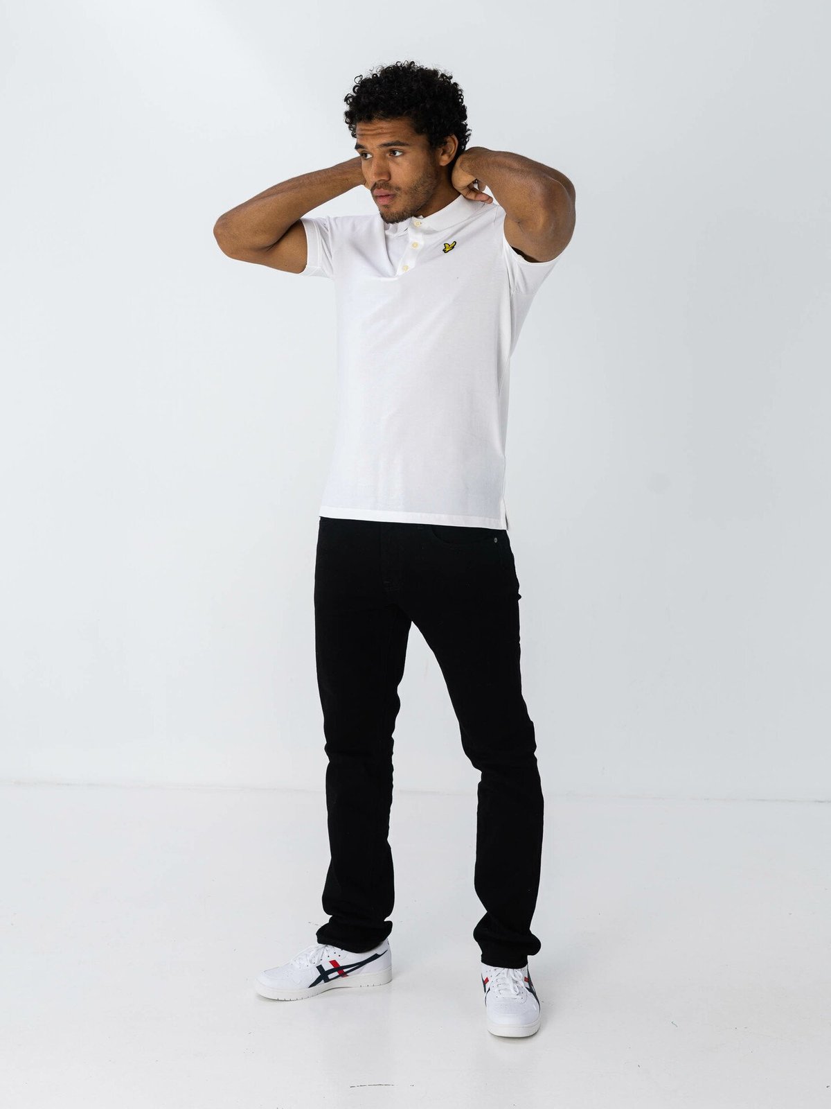 Lyle & Scott Plain Polo Shirt White