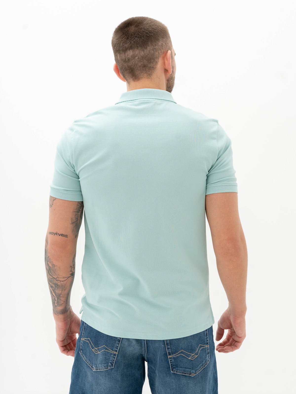 Lyle & Scott Plain Polo Shirt Future Blue