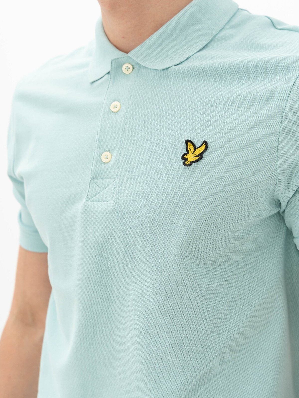 Lyle & Scott Plain Polo Shirt Future Blue