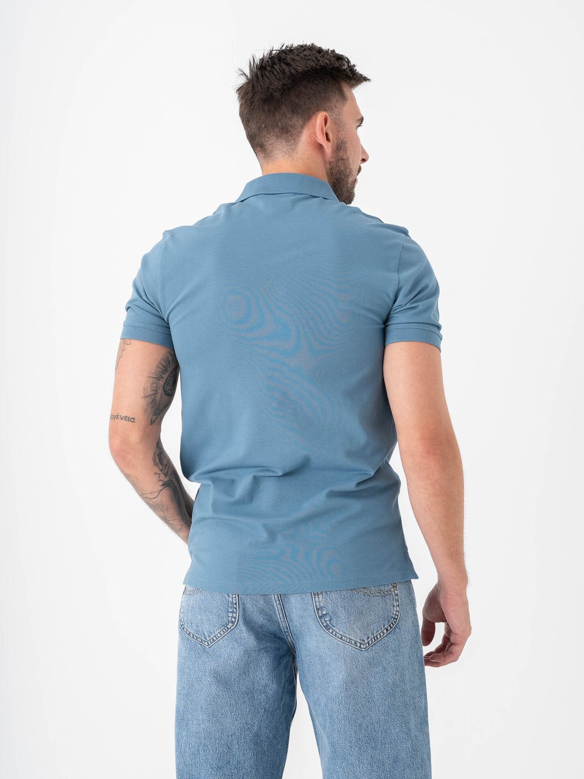 Lyle & Scott Plain Polo Shirt Ocean Sky