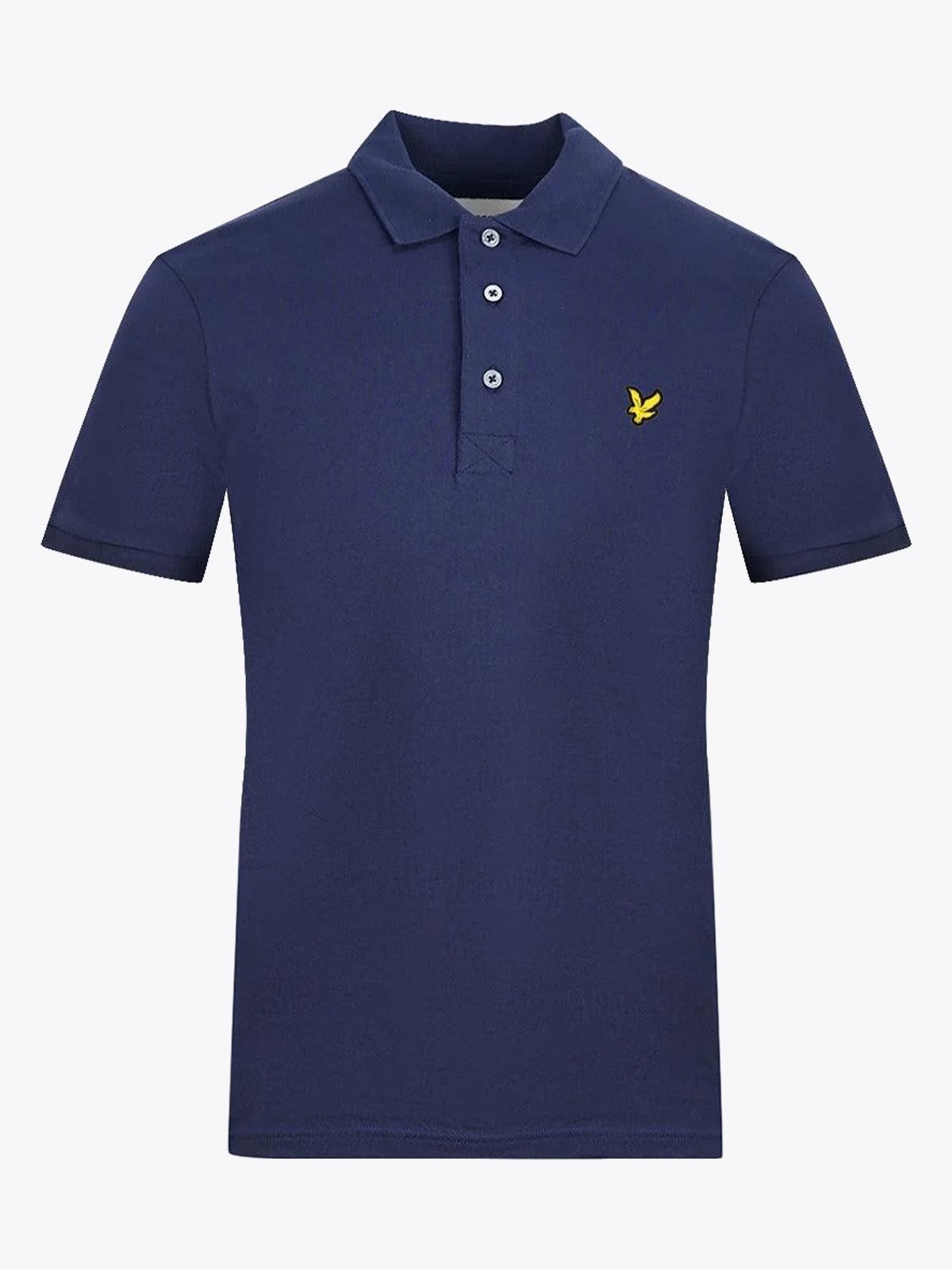 Lyle & Scott Plain Polo Shirt Navy