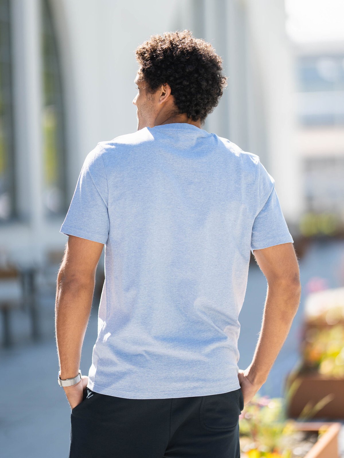 Lyle & Scott Heather T-Shirt Fresh Water Marl