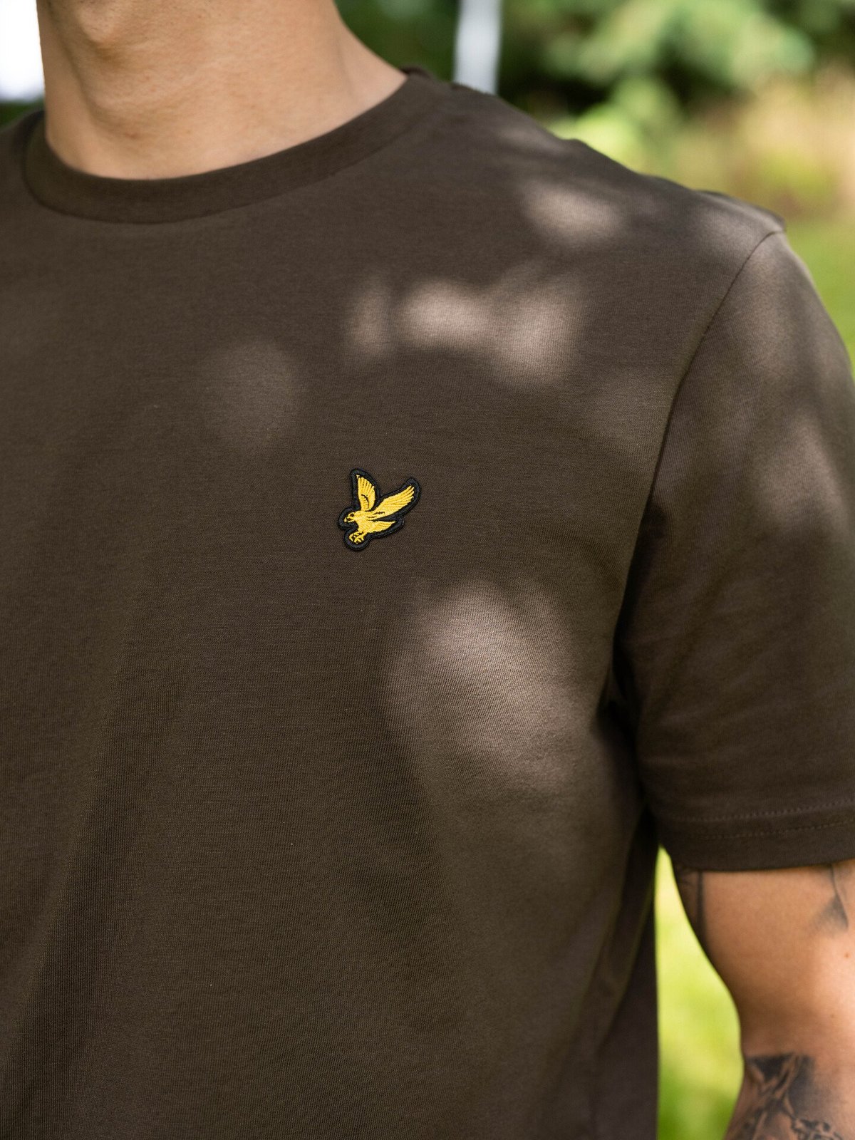Lyle & Scott Plain T-Shirt Olive