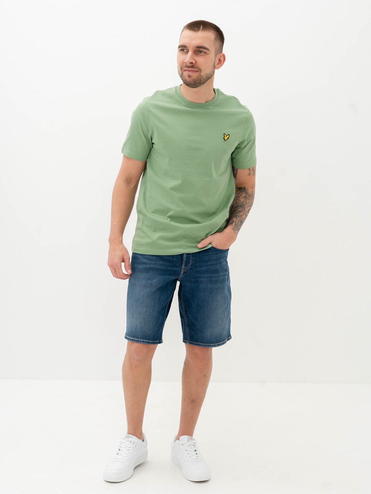Lyle & Scott Plain T-Shirt Grønn