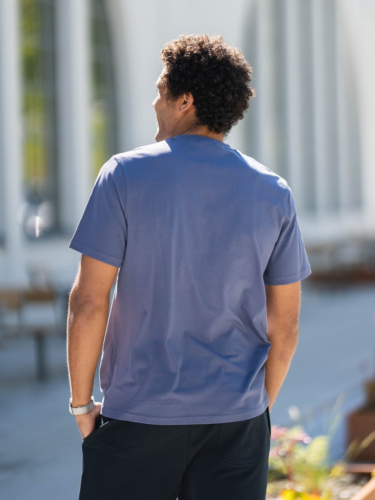 Lyle & Scott Plain T-Shirt Cool Indigo