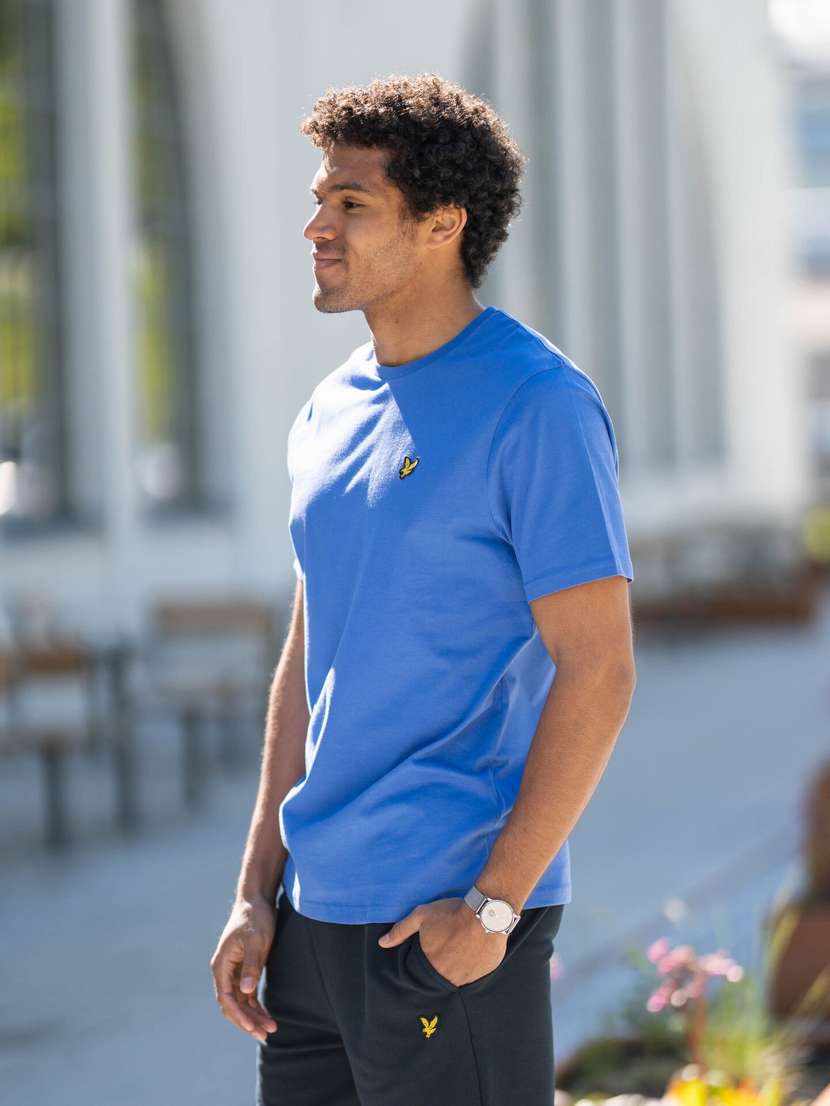 Lyle & Scott Plain T-Shirt Blå