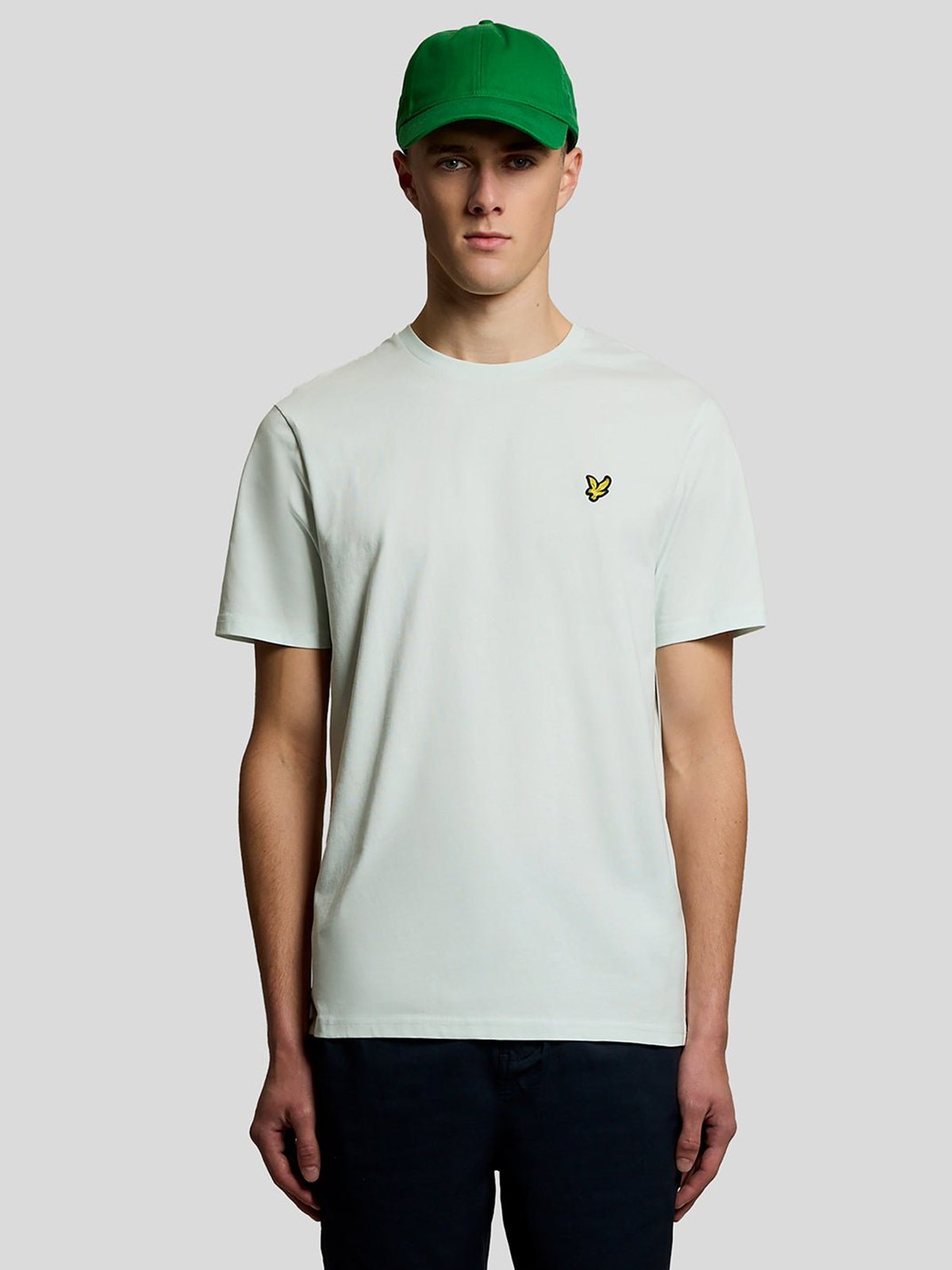 Lyle & Scott Plain T-Shirt Blue Ice