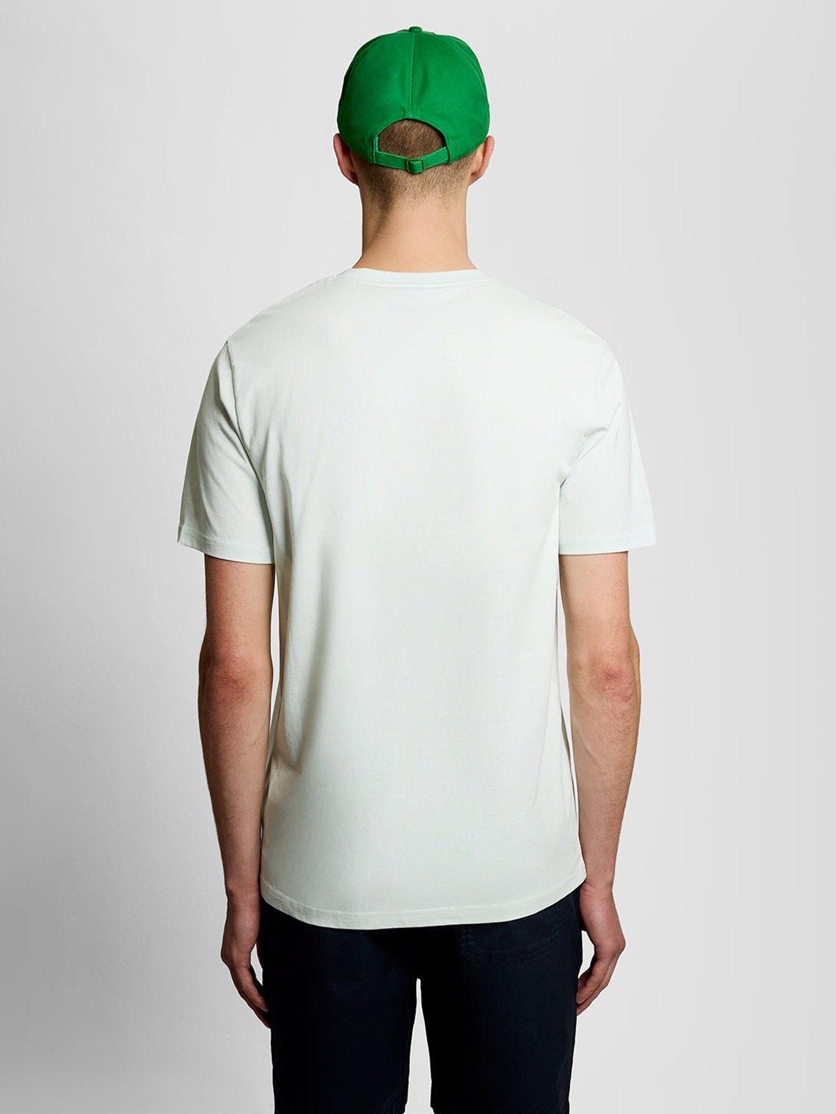 Lyle & Scott Plain T-Shirt Blue Ice