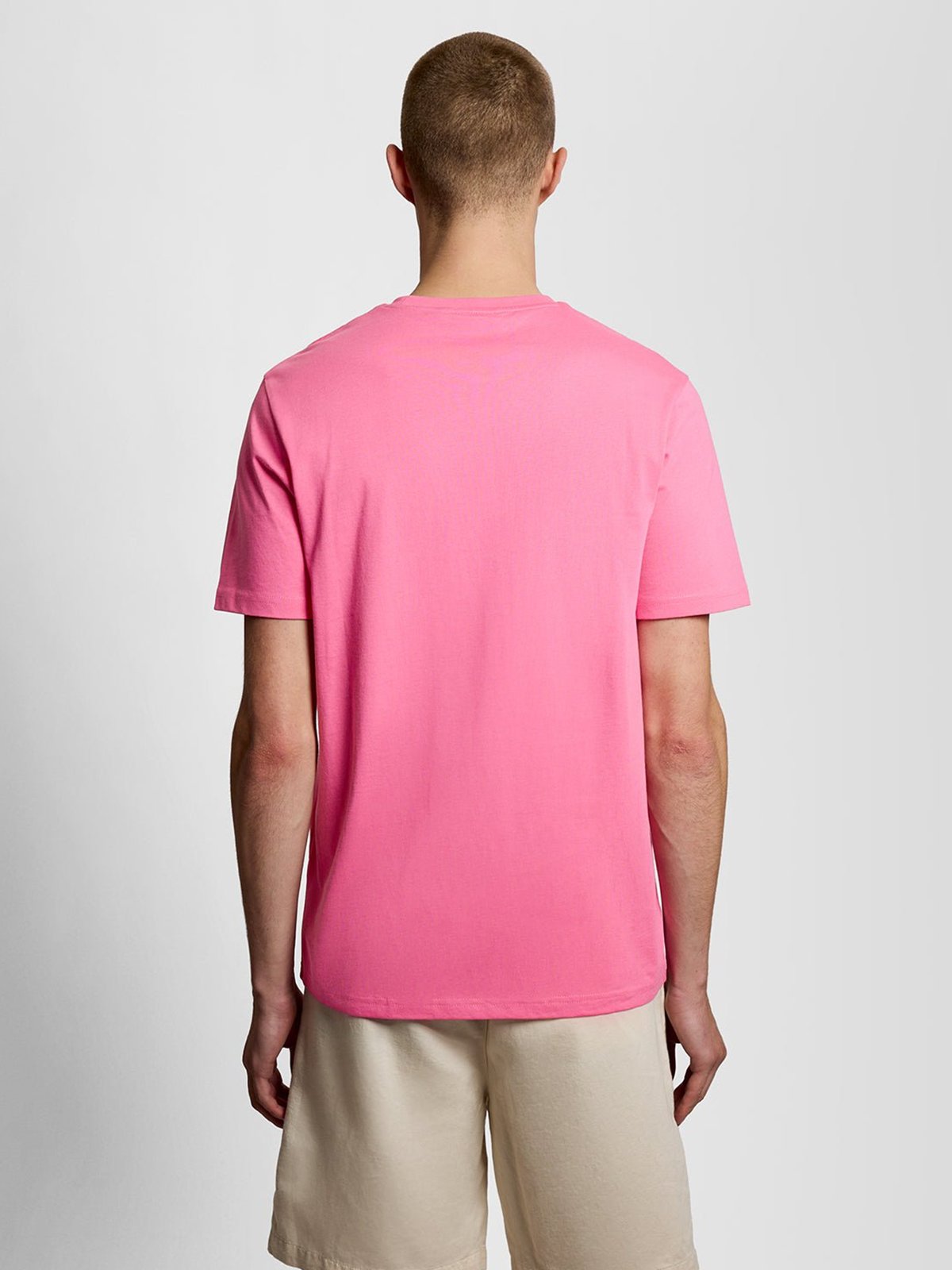 Lyle & Scott Plain T-Shirt Hot Pink