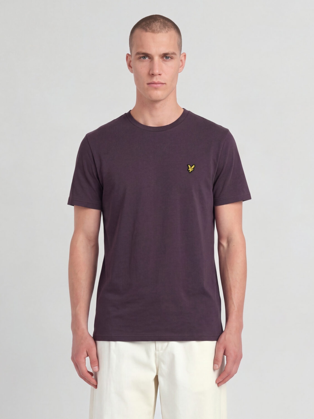 Lyle & Scott Plain T-Shirt Noir Plum