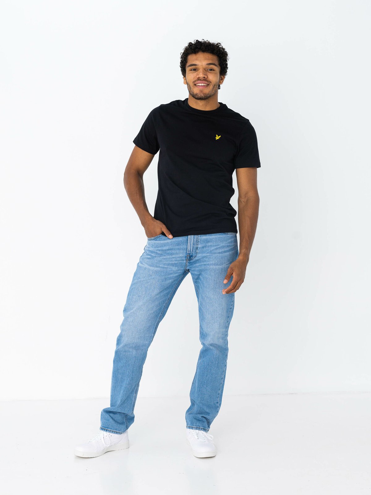 Lyle & Scott Plain T-Shirt Jet Black