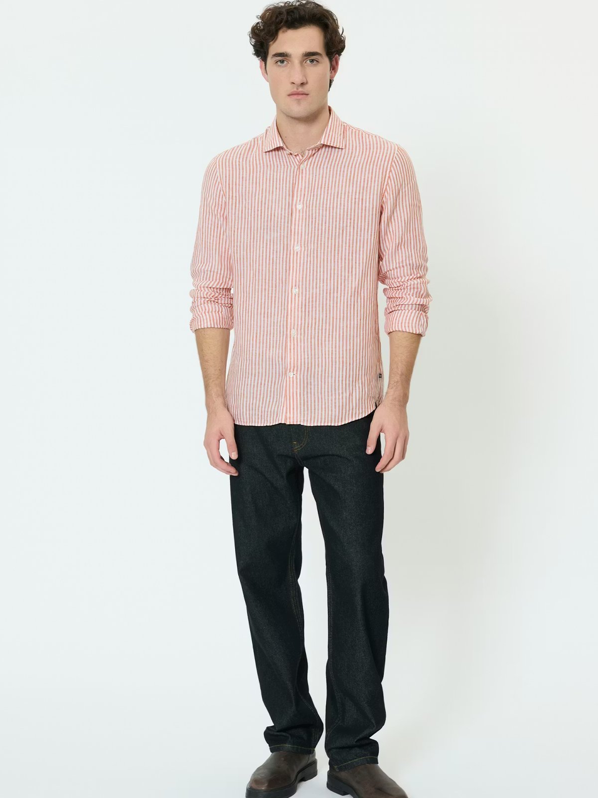 Matinique Marc Shirt Gold Flame / Orange