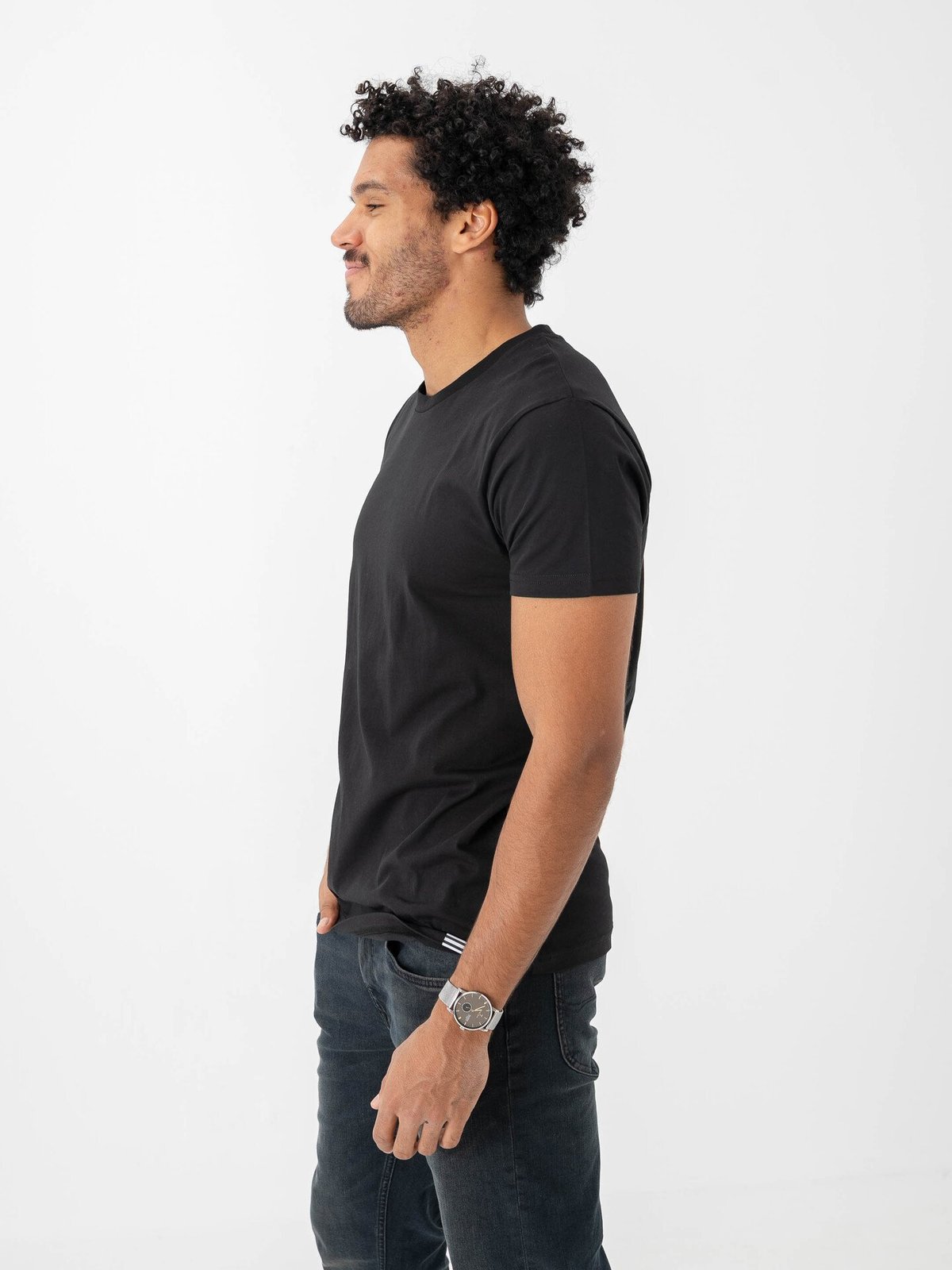 Mads Nørgaard Organic Thor Tee Black