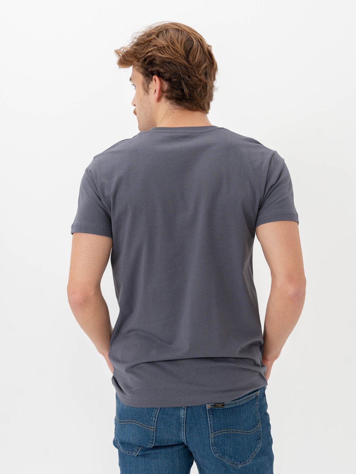 Mads Nørgaard Organic Thor Tee Dark Grey