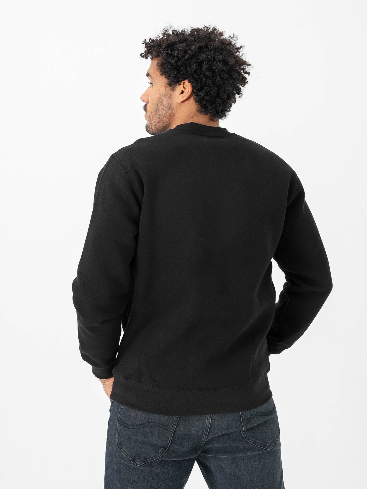 Mads Nørgaard Standard Crew Logo Sweat Black