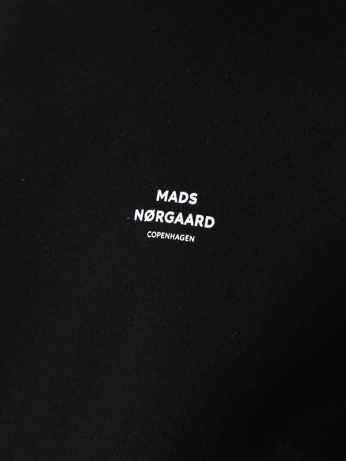 Mads Nørgaard Standard Crew Logo Sweat Black