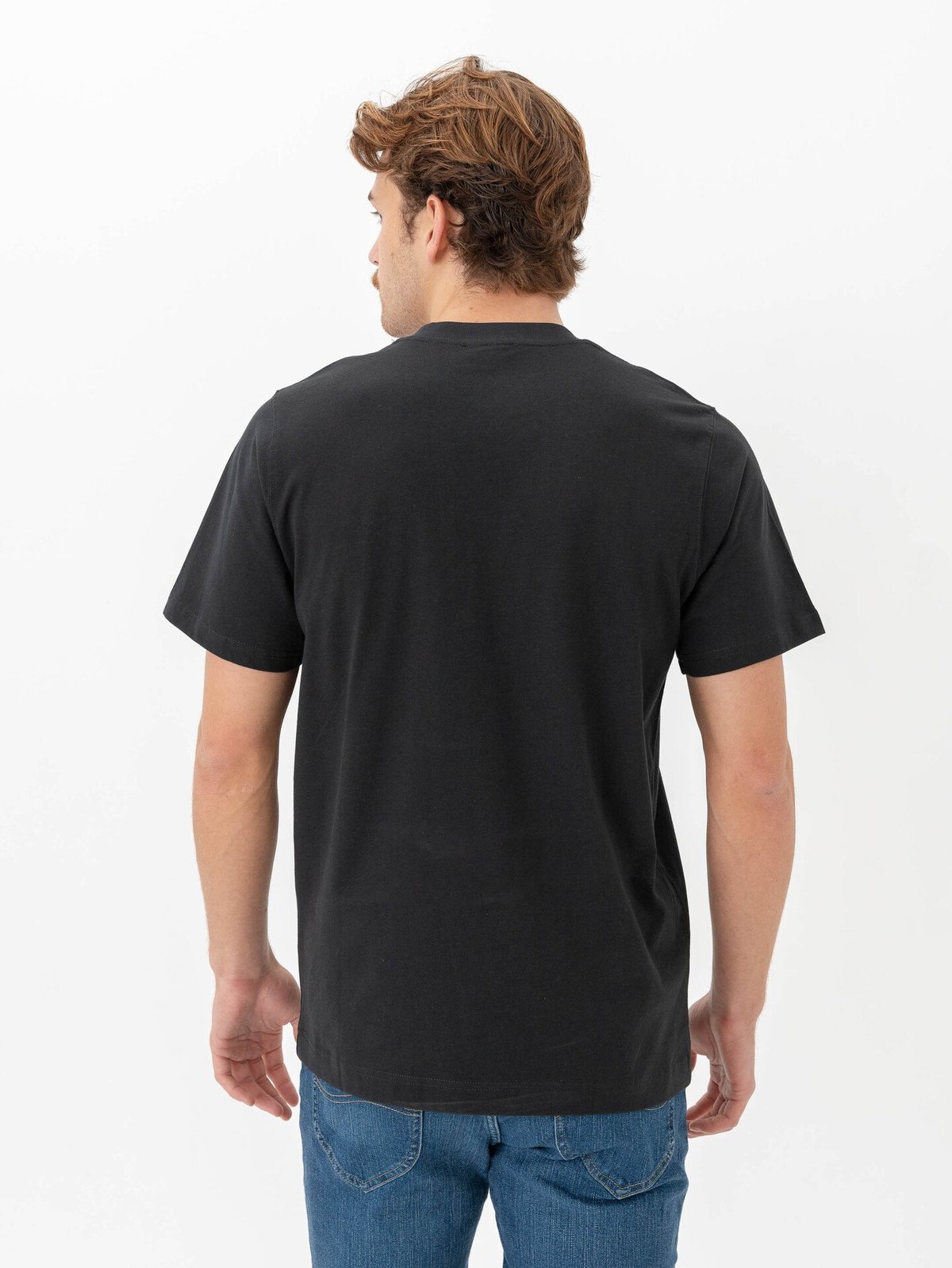 Mads Nørgaard Cotton Jersey Frode Logo Tee Black