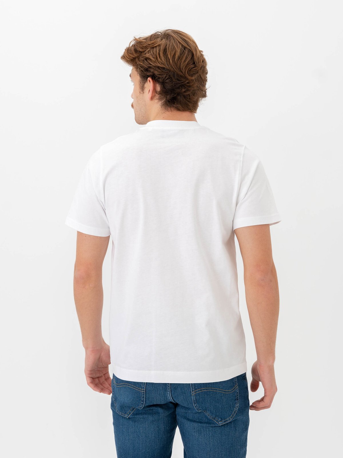Mads Nørgaard Cotton Jersey Frode Logo Tee White