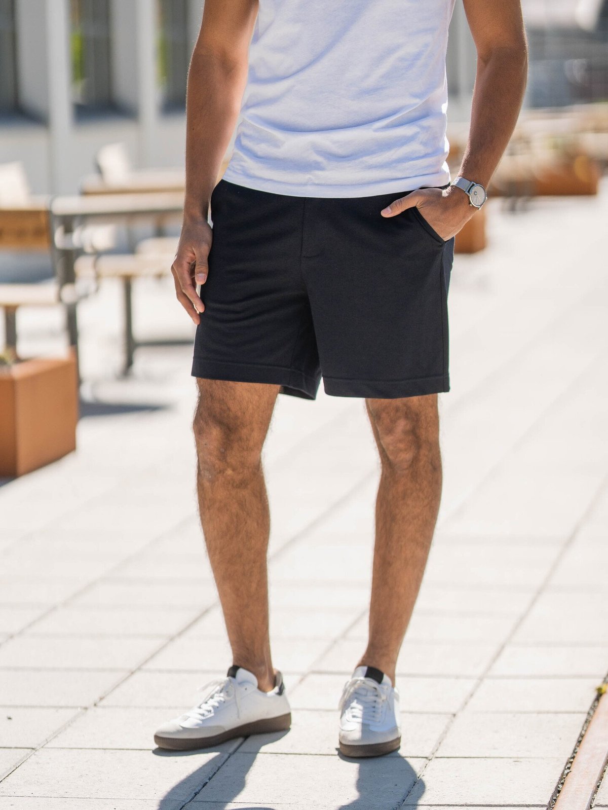Mads Nørgaard Metropolis Morten Shorts Navy