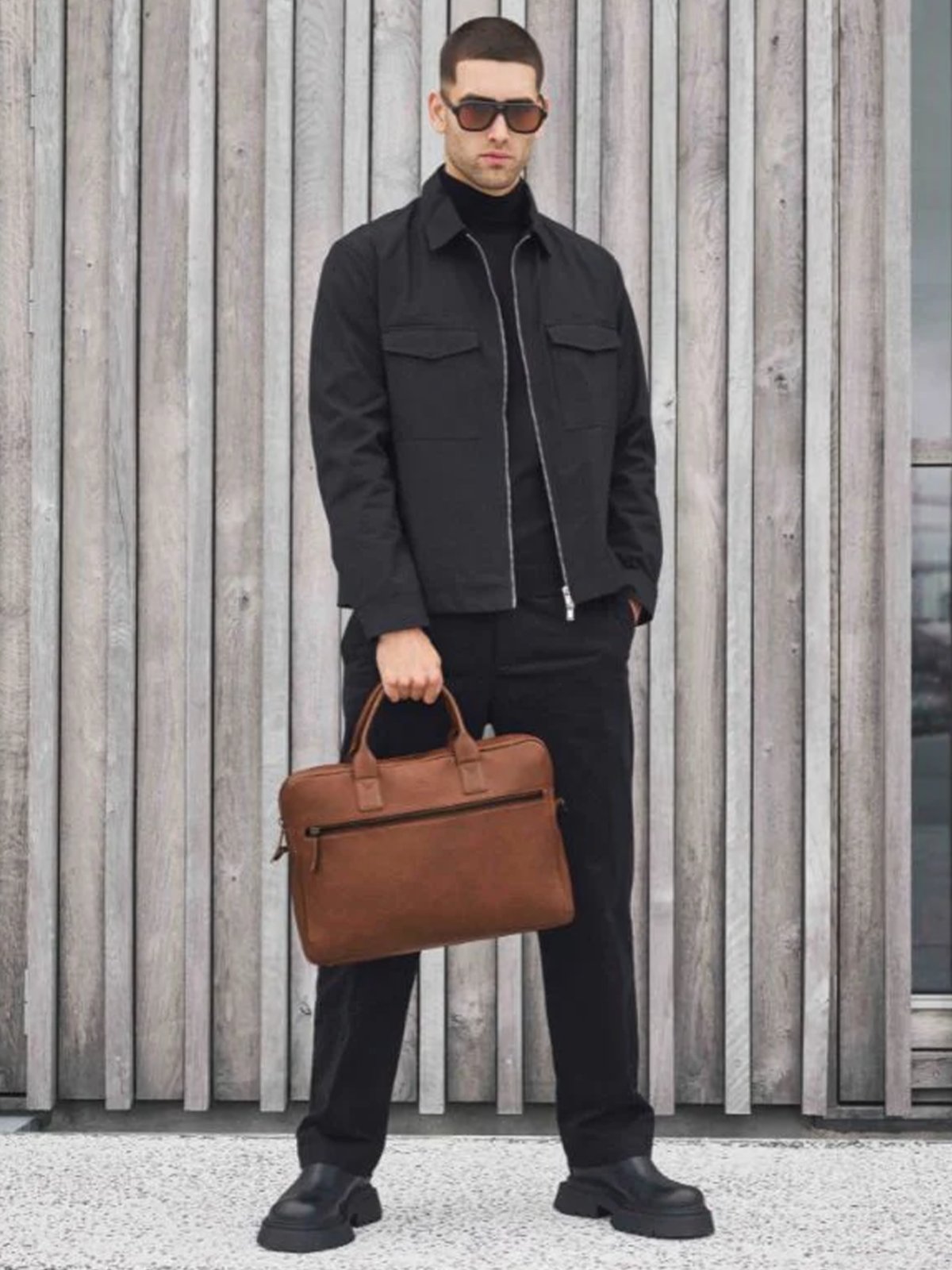 Markberg Mason MBG Laptop Bag Cognac