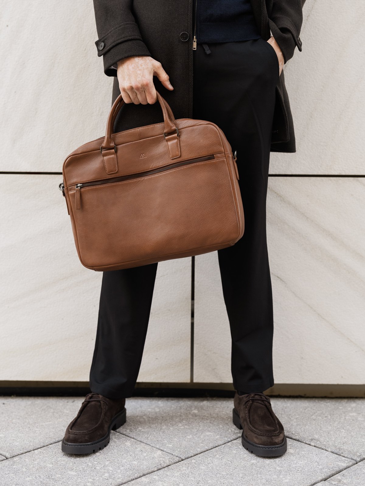 Markberg Mason MBG Laptop Bag Cognac
