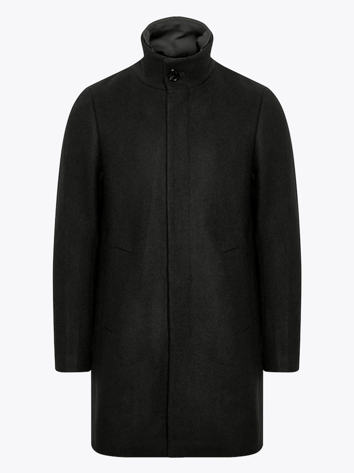 Matinique Harvey Wool Coat Black