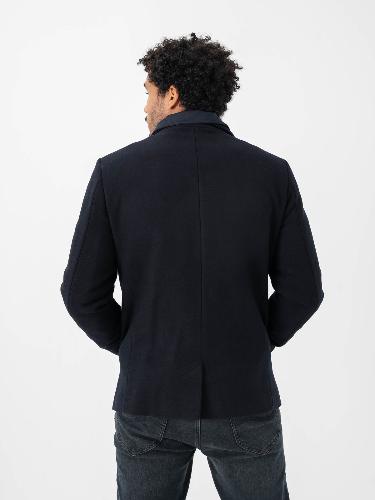Matinique Harvey N Wool Short Dark Navy