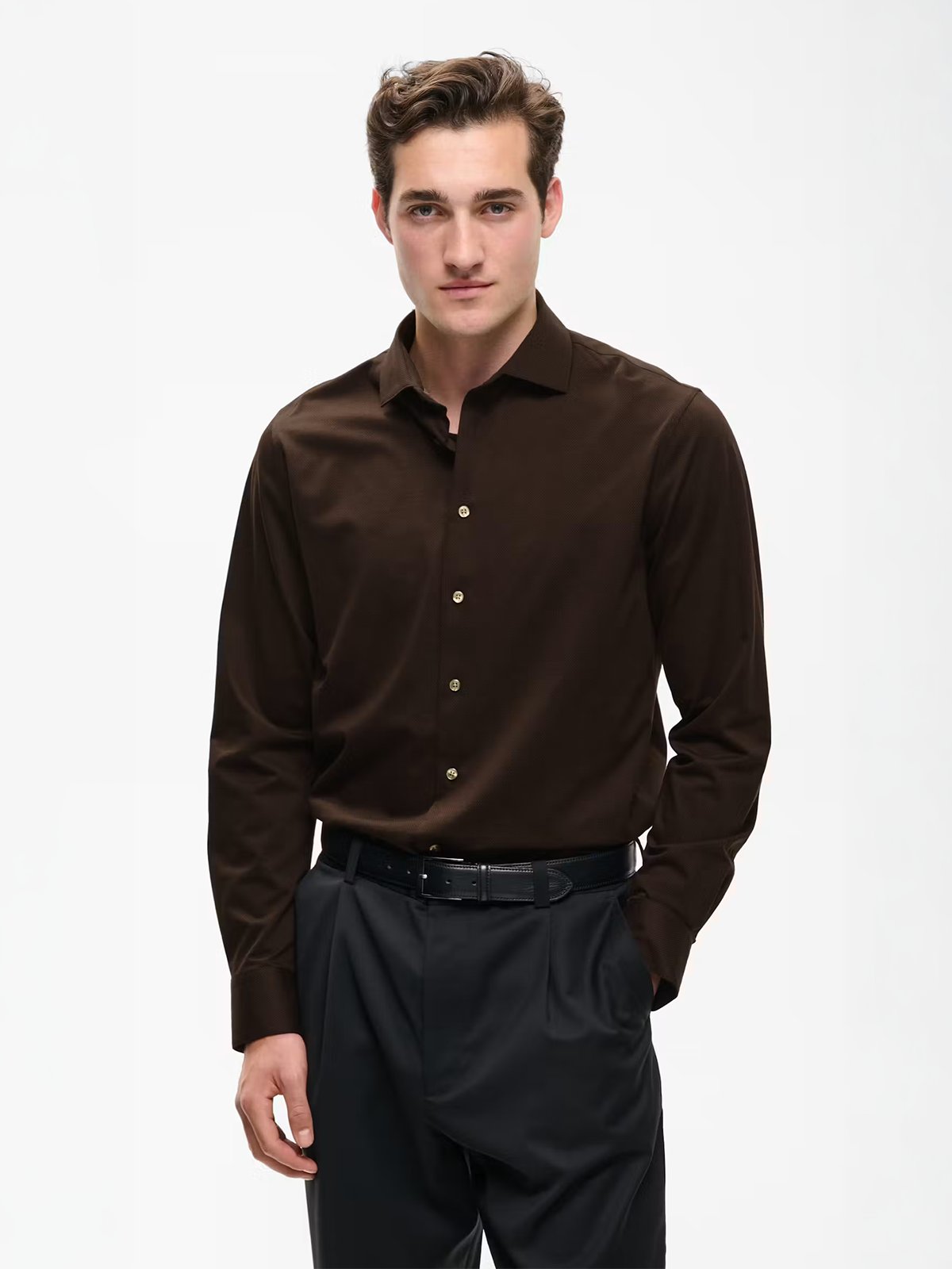 Matinique Marc N Shirt Turkish Coffee