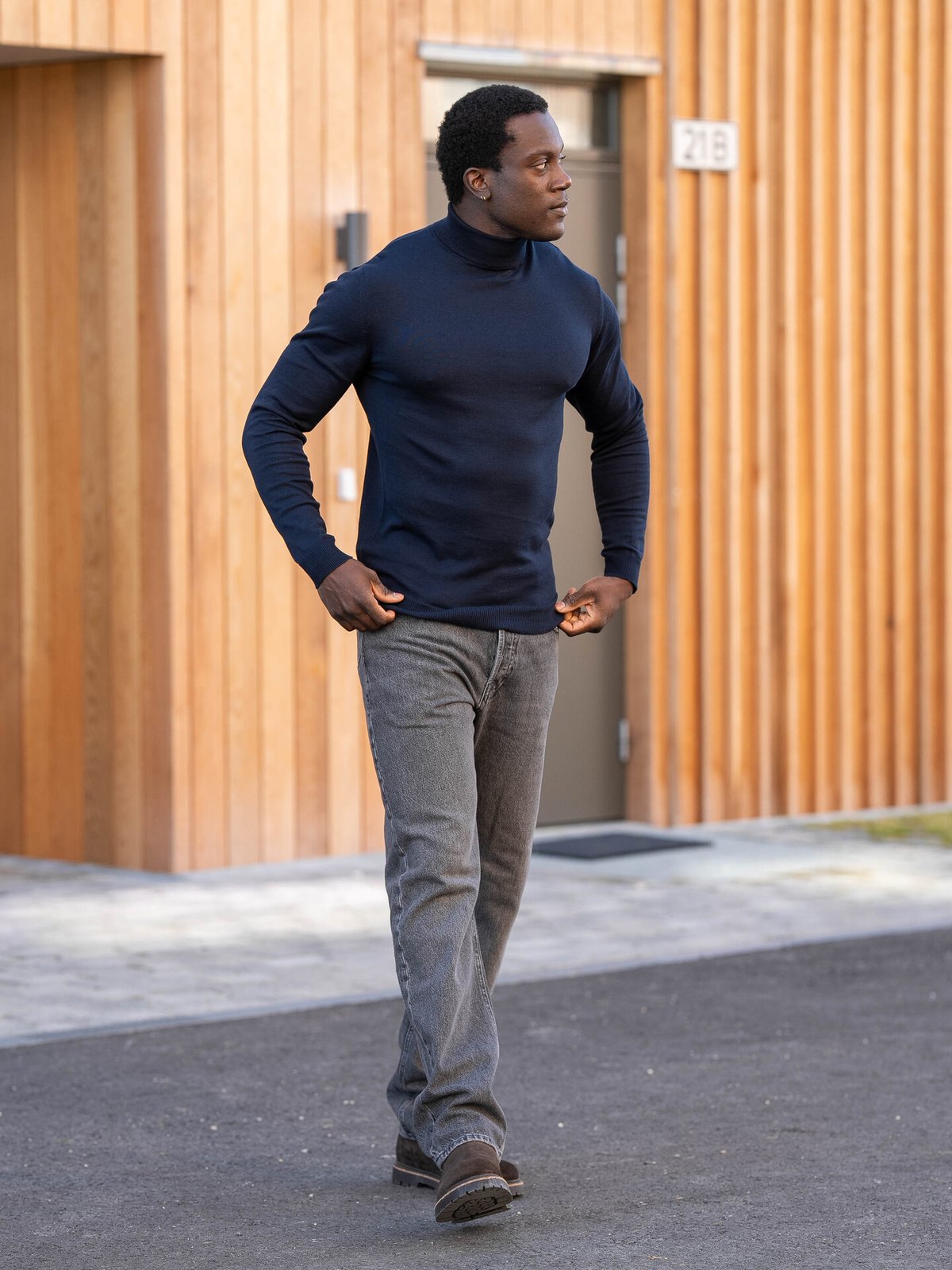 Matinique Parcusman Pullover Dark Navy