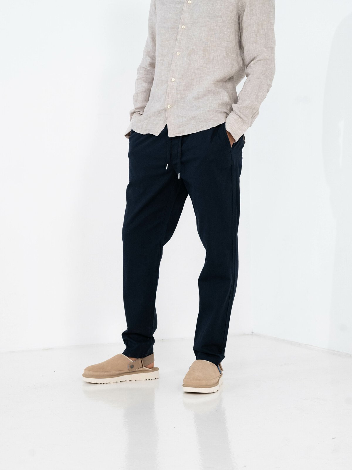 Matinique Barton Pant Dark Navy
