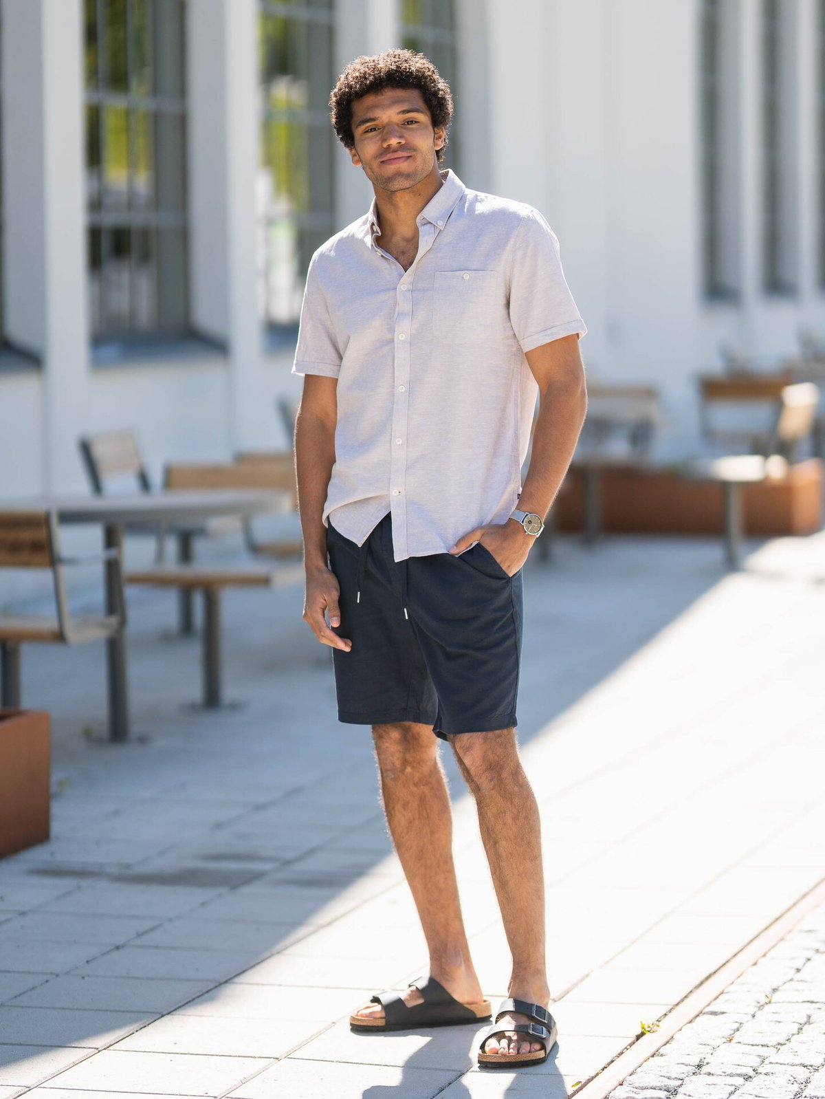 Matinique Barton Short Dark Navy